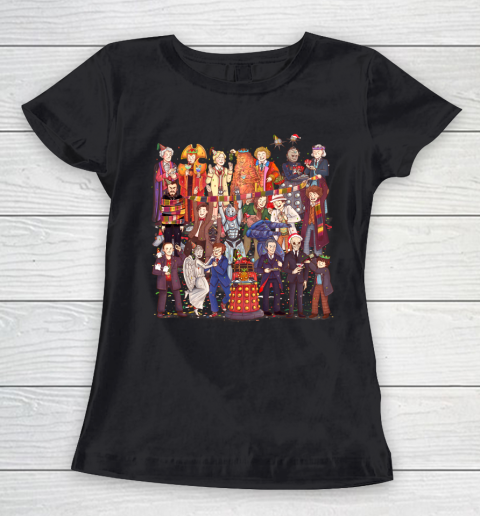 Doctor Who Shirt The Party Doesn't Start Until Yhe Doctor Walks In...Twelve Times Women's T-Shirt