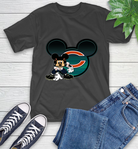 NFL Chicago Bears Mickey Mouse Disney Football T Shirt T-Shirt 2