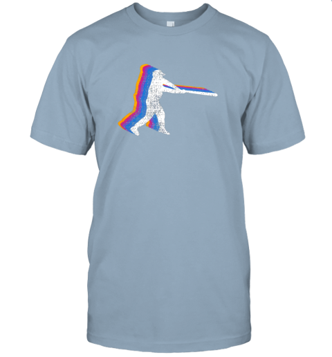 ylzc baseball shirt player gift vintage jersey t shirt 60 front light blue