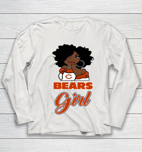 Chicago Bears Girl NFL Youth Long Sleeve 11
