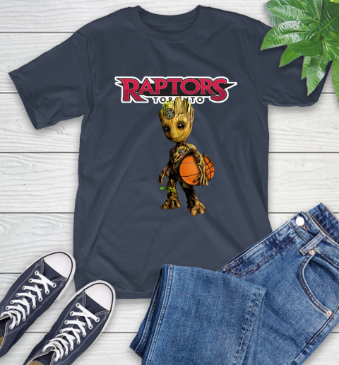 Toronto Raptors NBA Basketball Groot Marvel Guardians Of The Galaxy T-Shirt 4
