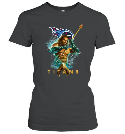 NFL Tennessee Titans Aquaman DC Football Sports FRW4AXkk0D3 ladies t shirt 20 95 151514 front black