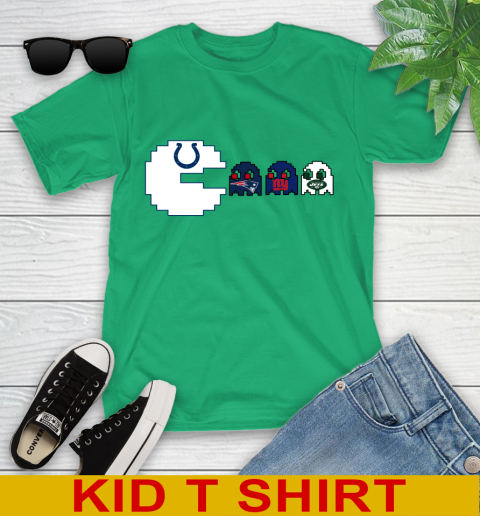 Indianapolis Colts NFL Football Pac Man Champion Youth T-Shirt 6