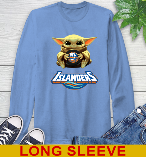 NHL Hockey New York Islanders Star Wars Baby Yoda Shirt 68