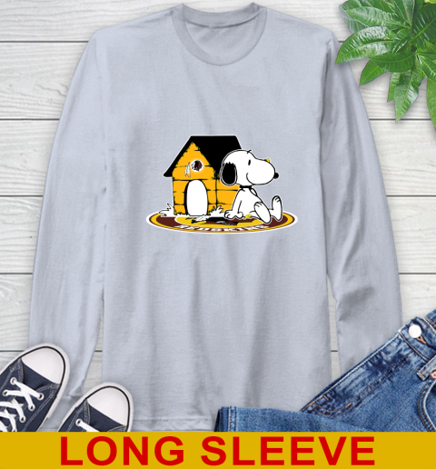 NFL Football Washington Redskins Snoopy The Peanuts Movie Shirt Long Sleeve T-Shirt 6