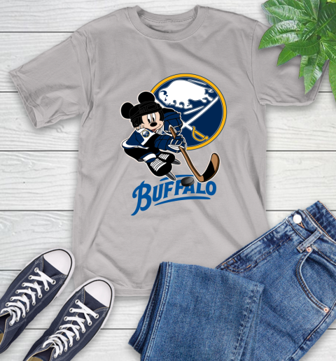 NHL Buffalo Sabres Mickey Mouse Disney Hockey T Shirt T-Shirt 12
