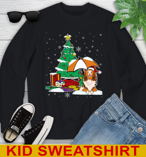 Sheltie Christmas Dog Lovers Shirts 109