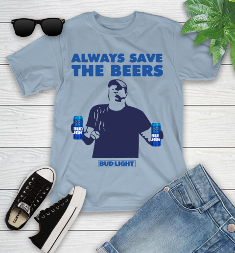 Always Save The Bees Beers Bud Light Jeff Adams Beers Over Baseball Youth T-Shirt 6