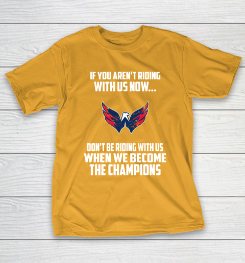 NHL Washington Capitals Hockey We Become The Champions T-Shirt 2