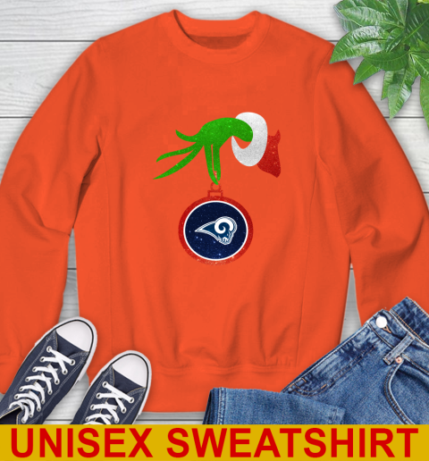 Los Angeles Rams Grinch Merry Christmas NFL Football Sweatshirt 4