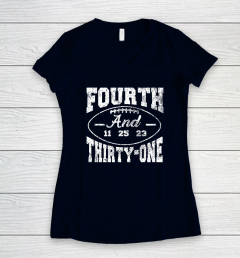 4th And 31 Alabama Fourth And Thirty One Alabama Women's V-Neck T-Shirt 2