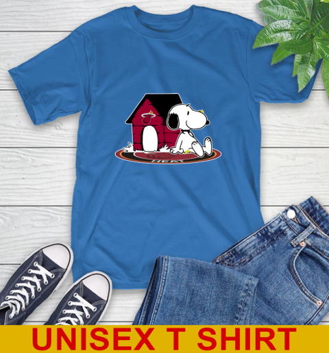 NBA Basketball Miami Heat Snoopy The Peanuts Movie Shirt T-Shirt 9