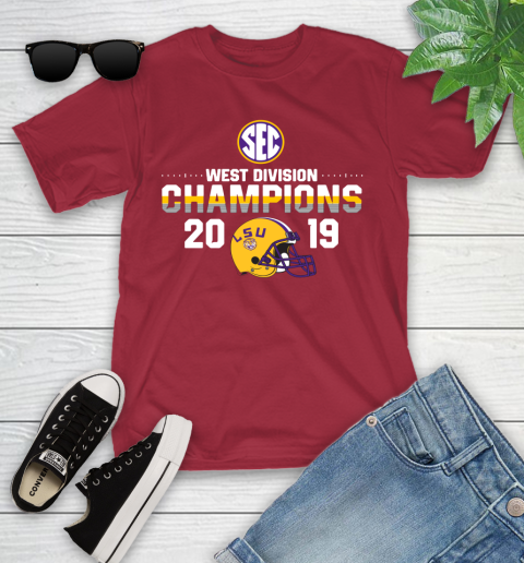 Awesome LSU Tigers West Division Champion 2019 Shirt 105