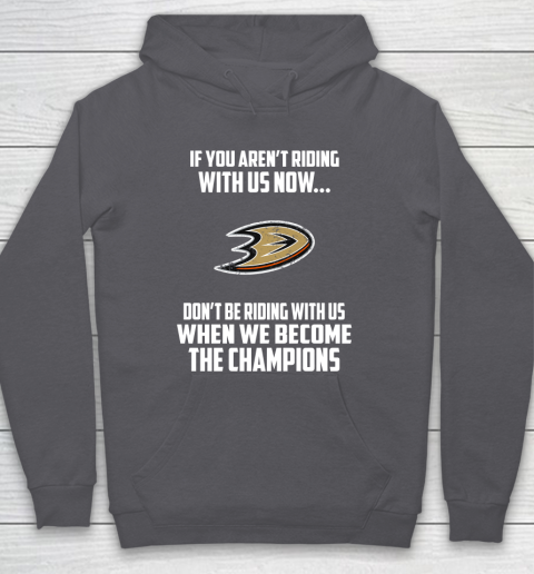 NHL Anaheim Ducks Hockey We Become The Champions Hoodie 4