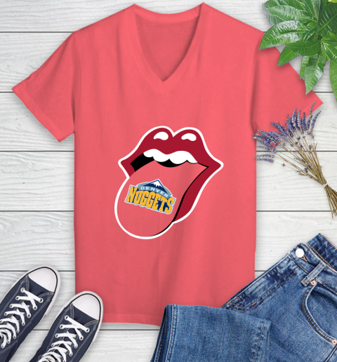 Denver Nuggets NBA Basketball Lips I Root For My Team Adoring Fan 82