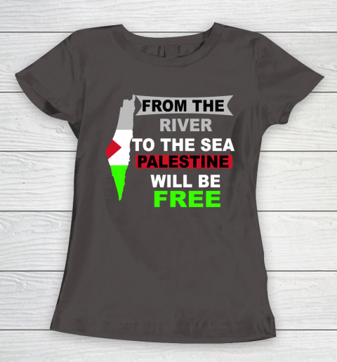 From The River To The Sea Palestine Will Be Free Shirt Women's T-Shirt 7