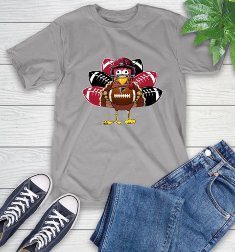Atlanta Falcons Turkey Thanksgiving Day T-Shirt 6