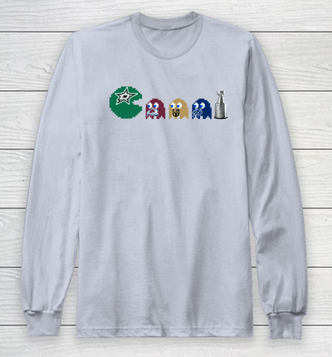 Dallas Stars x Pacman Create History For Stanley Cup Long Sleeve T-Shirt 6