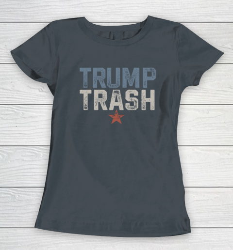 Trump Trash 2024 Grunge Vintage Garbage for Trump Women's T-Shirt 3