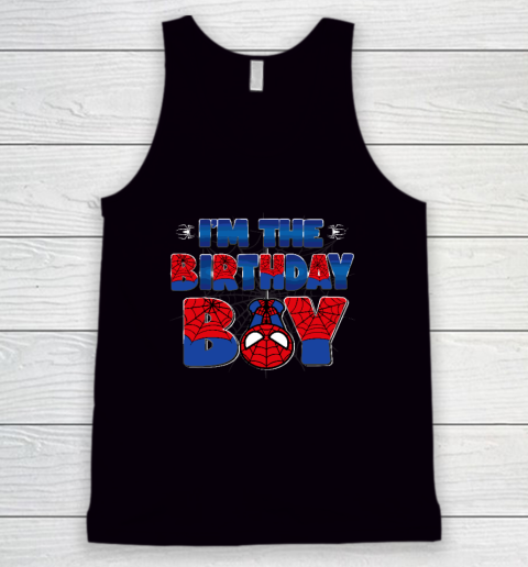 Im The Birthday Boy Spider Family Matching Tank Top