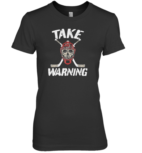 Barstool Sports Take Warning Premium Women's T