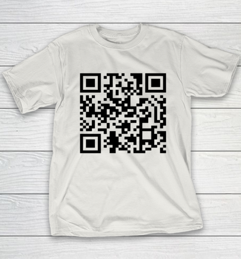 Trump Dance Troll QR Funny President Trump Dance Code Youth T-Shirt 9