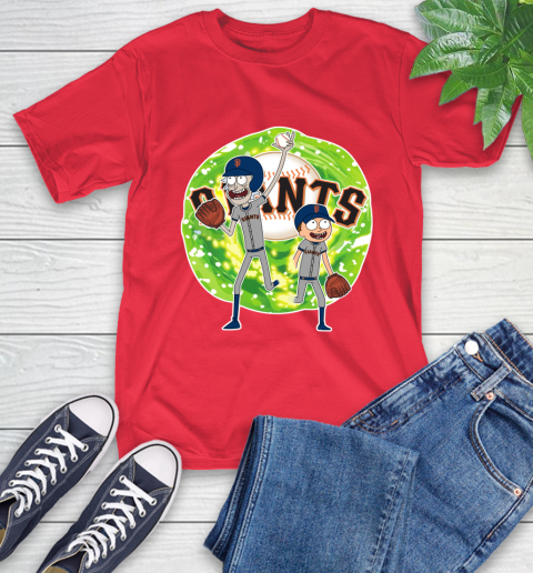 MLB San Francisco Giants Rick And Morty Baseball Sports T-Shirt 10