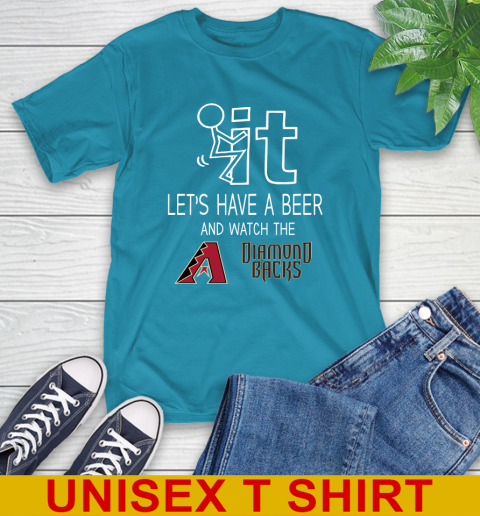 Arizona Diamondbacks Baseball MLB Let's Have A Beer And Watch Your Team 9