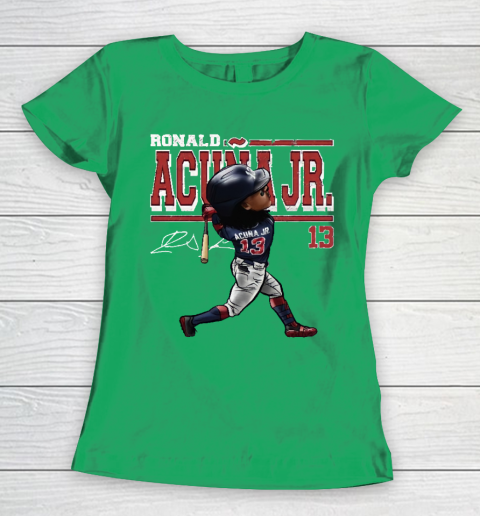 Ronald Acuna Jr Cartoon Women's T-Shirt 5