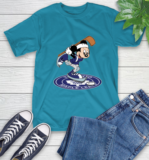 NHL Hockey Toronto Maple Leafs Cheerful Mickey Disney Shirt T-Shirt 9