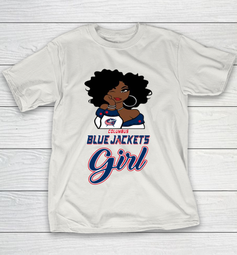 Columbus Blue Jackets Girl NHL Youth T-Shirt 11