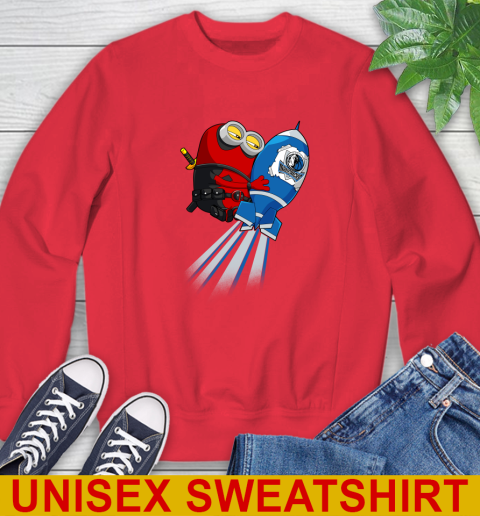 NBA Basketball Dallas Mavericks Deadpool Minion Marvel Shirt Sweatshirt 12