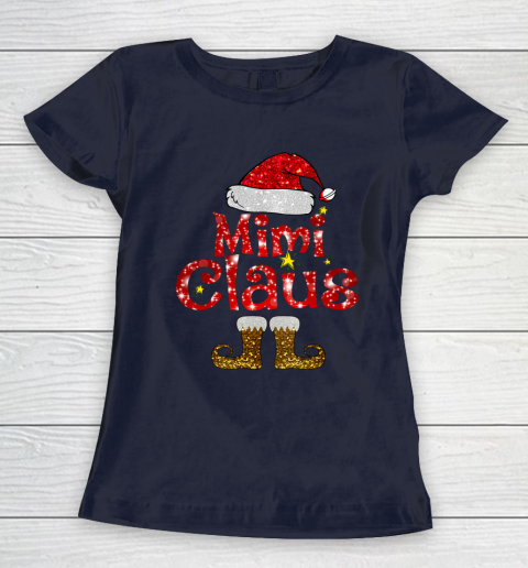 Funny Santa Mimi Claus Merry Christmas Women's T-Shirt 2