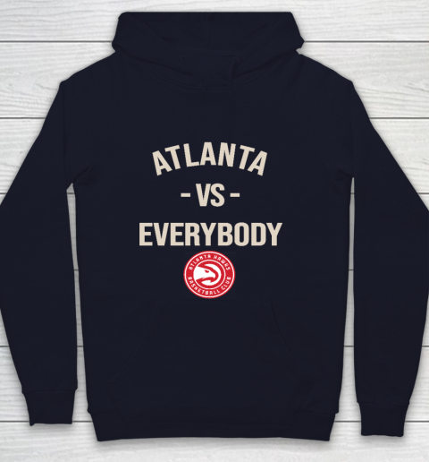 Atlanta Hawks Vs Everybody Youth Hoodie 2