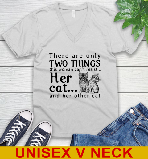 There are only two things this women can't resit her cat.. and cat 43