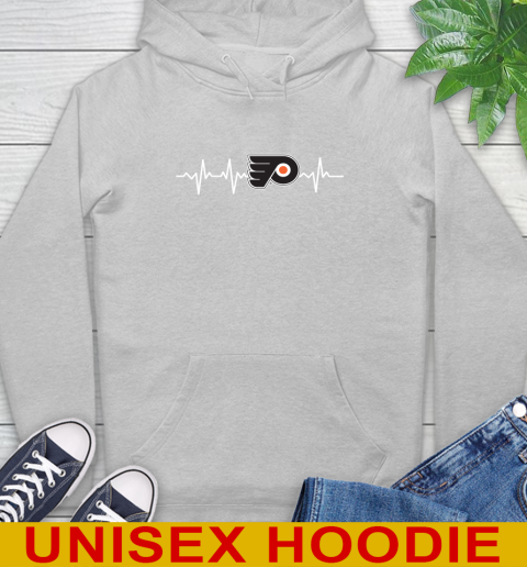 Philadelphia Flyers NHL Hockey Heart Beat Shirt Hoodie 6