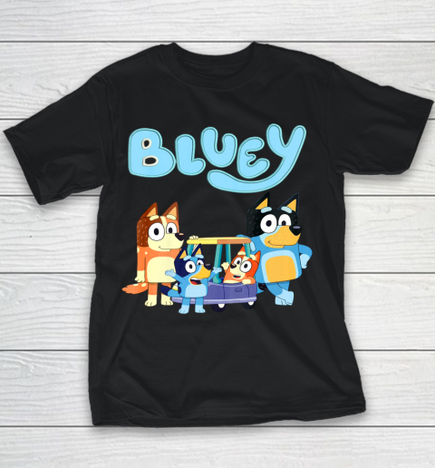 Bluey Dad Mum Love Father's Day Mother's Day Youth T-Shirt