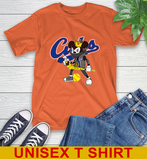Chicago Cubs MLB Baseball Mickey Peace Sign Sports T-Shirt 5