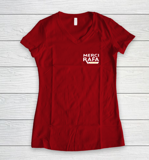 Merci Rafa Women's V-Neck T-Shirt 6