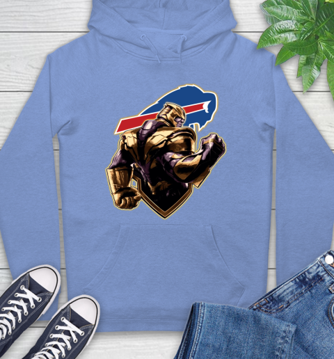NFL Thanos Avengers Endgame Football Sports Buffalo Bills Hoodie 11
