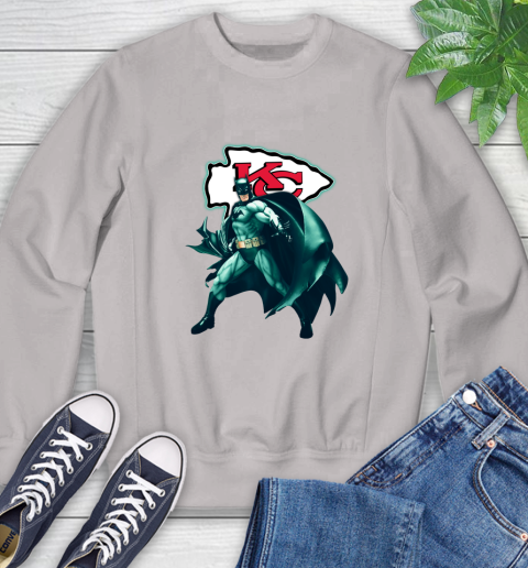NFL Batman Football Sports Kansas City Chiefs Sweatshirt 12