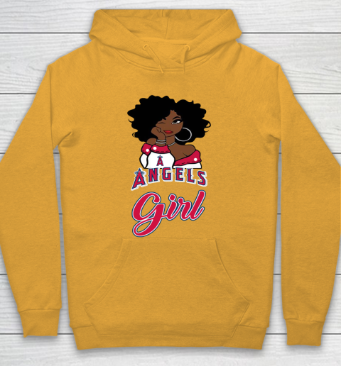 Los Angeles Angelss Girl MLB Hoodie 3