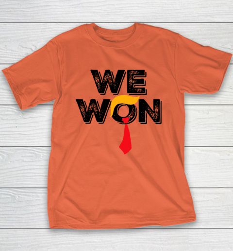 Donald Trump 47th President JD Vance We Won Get Over It 2024 Youth T-Shirt 2