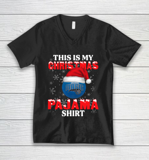 Orlando Magic This Is My Christmas Pajama Shirt NBA V-Neck T-Shirt