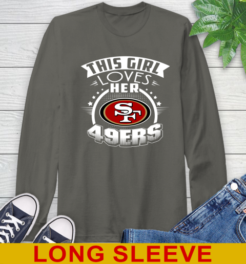 San Francisco 49ers NFL Football This Girl Loves Her Team 64