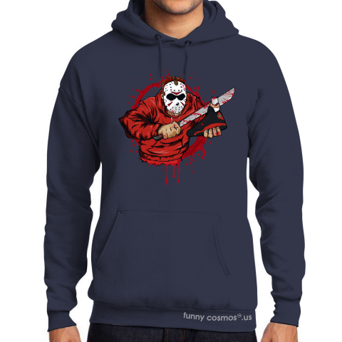 Air Jordan 13 Bred Matching Sneaker Tshirt Jason Voorhees Black and Red Jordan Shirt