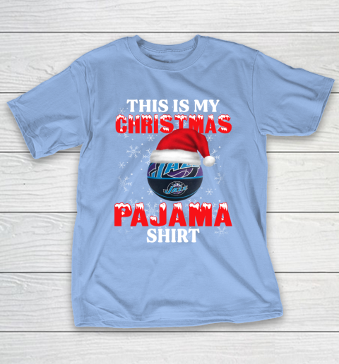 Utah Jazz This Is My Christmas Pajama Shirt NBA T-Shirt 10