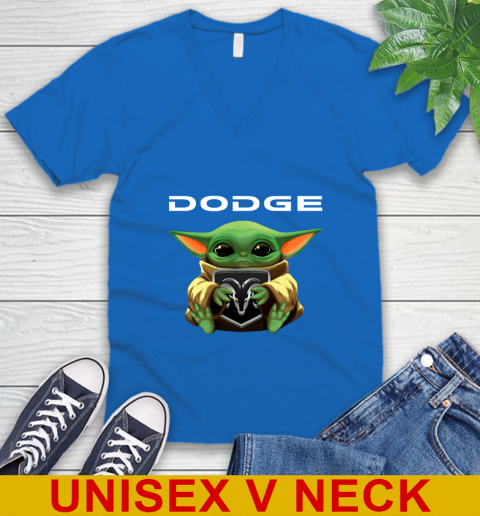 Star Wars Baby Yoda Hugs Dodge Car Shirt 51