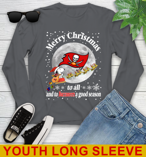 Tampa Bay Buccaneers Merry Christmas To All And To Buccaneers A Good Season NFL Football Sports Youth Long Sleeve 9