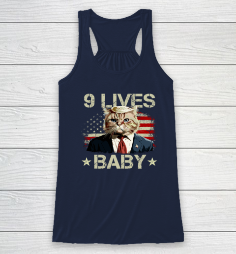 9 Lives Baby Trump Racerback Tank 5